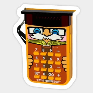 Little Professor Sticker